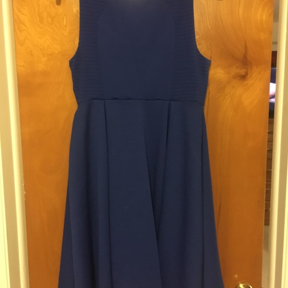Torrid size 0 blue dress - Picture 2 of 2
